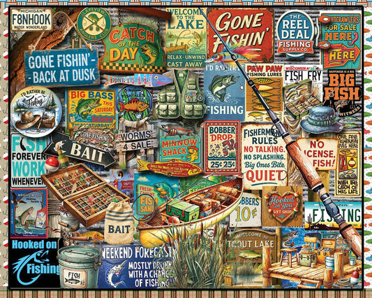 I Love Fishing Puzzle