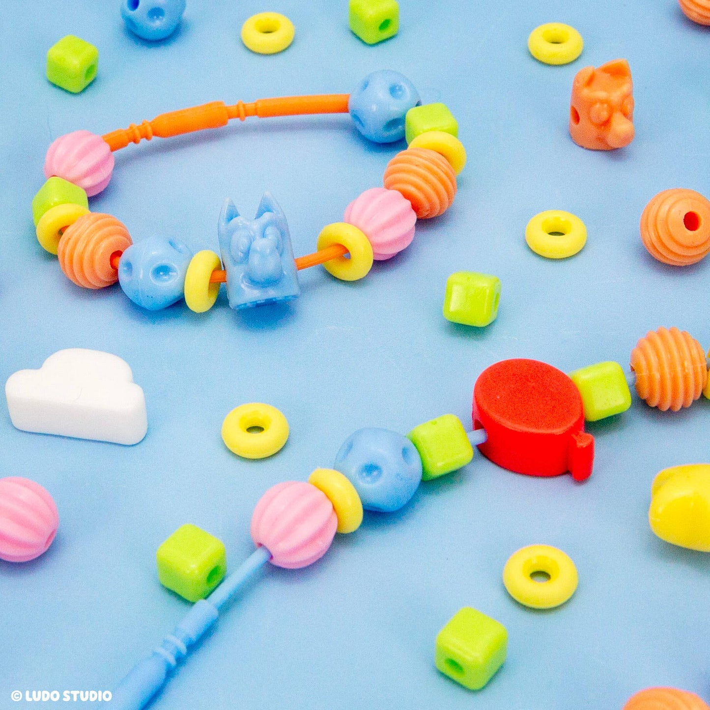 Bluey Squishy Beads