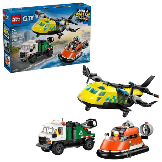 Airplane, Service Truck & Hovercraft Remix