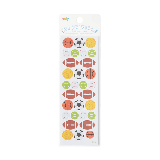 Stickiville Sport Balls Stickers