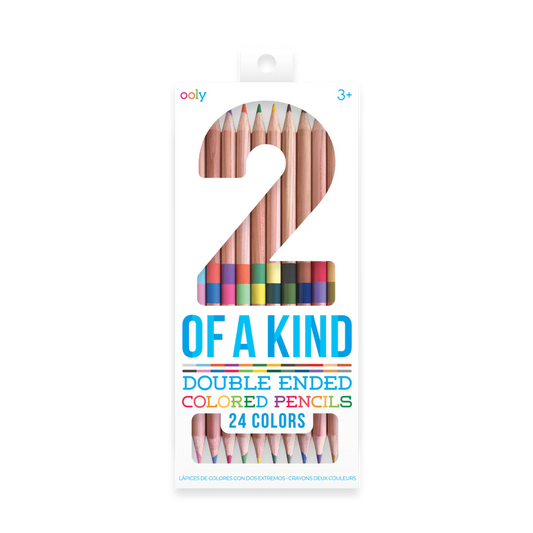 Two of a Kind Double-Ended Colored Pencils