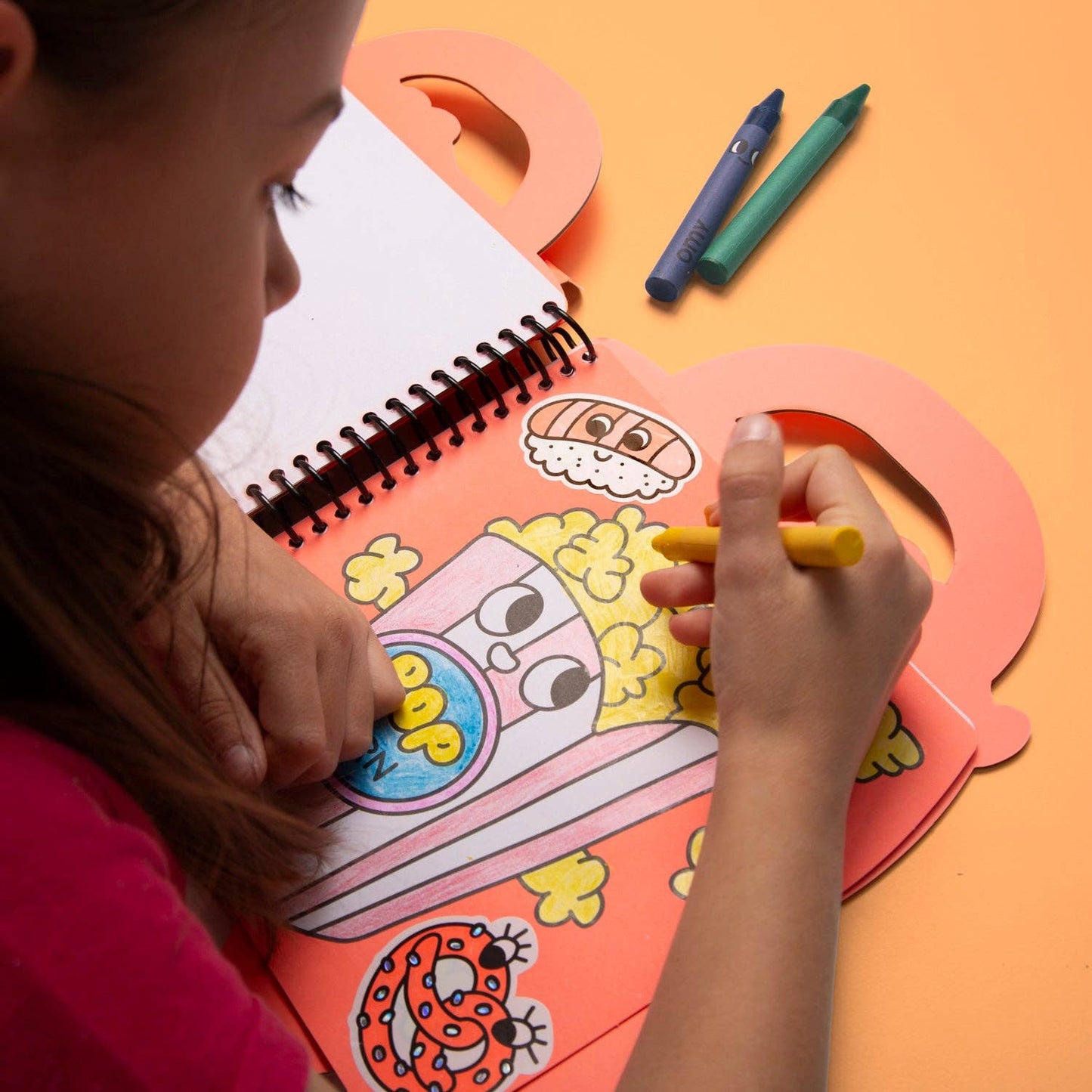 Super Coloring and Sticker Book - Yummy