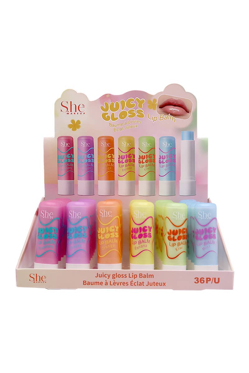 Juicy Fruits Gloss Lip Balm