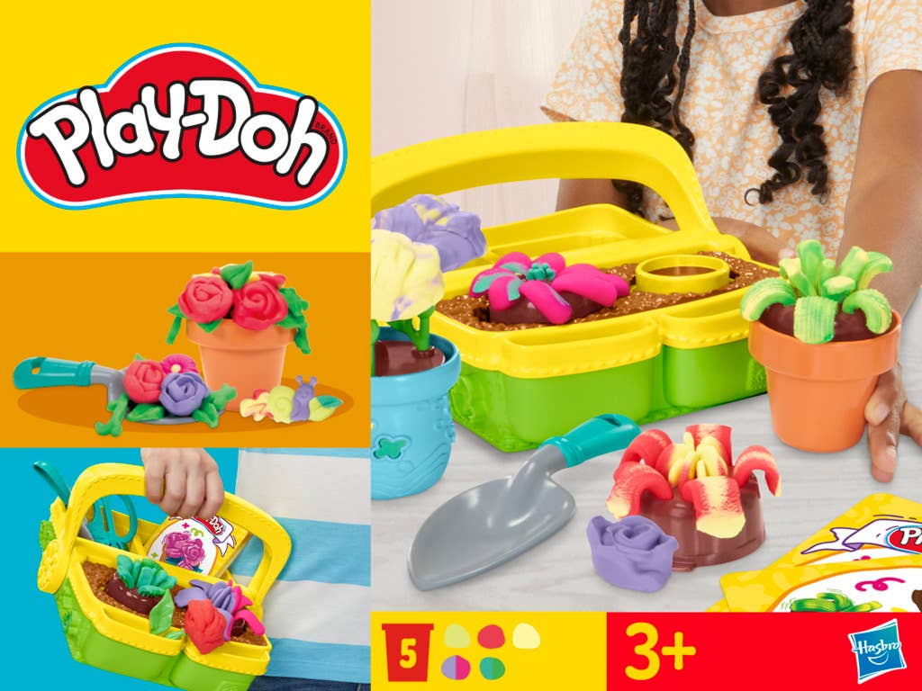 Play-Doh Blooming Flowers