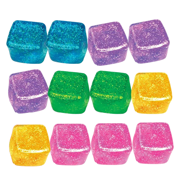 Squish & Squeeze Sparkle Cube