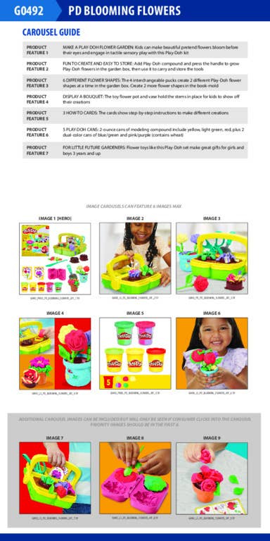 Play-Doh Blooming Flowers