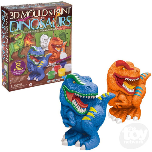 3D Mould & Paint: Dinosaurs