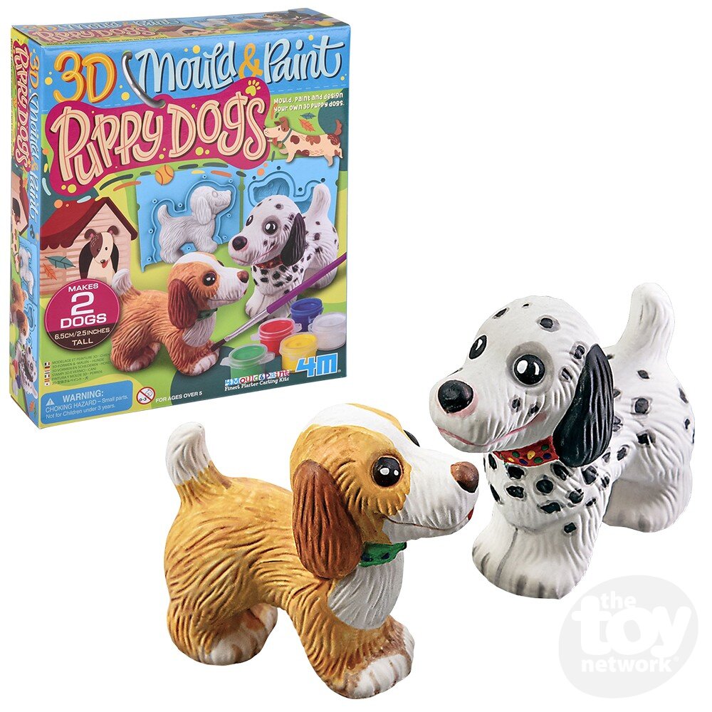 3D Mould & Paint: Puppy Dogs