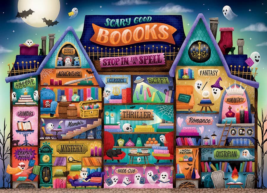 Scary Good Books Puzzle