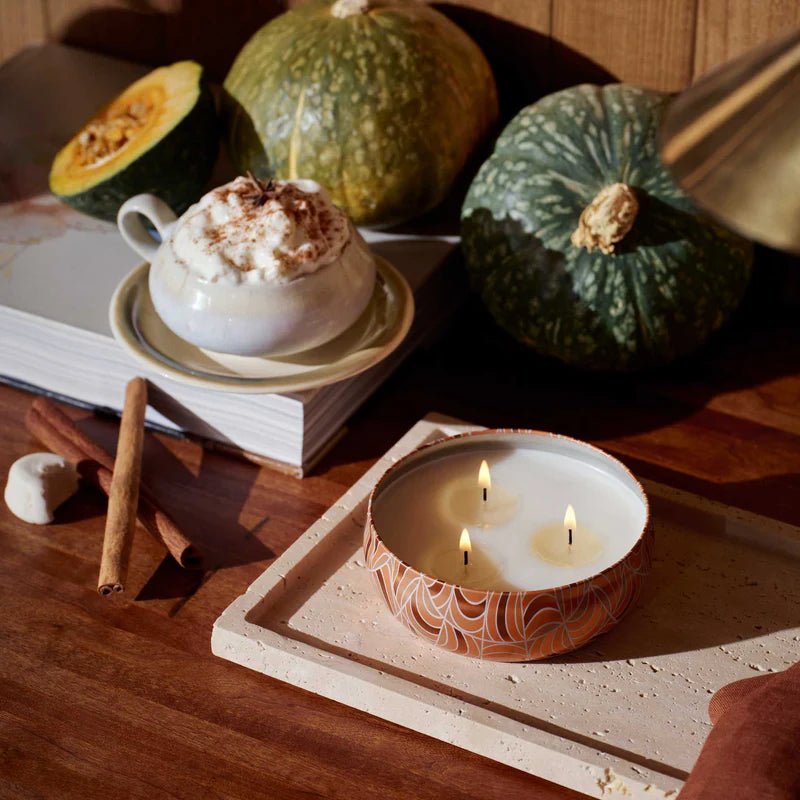 Spiced Pumpkin Latte Candle - Tin