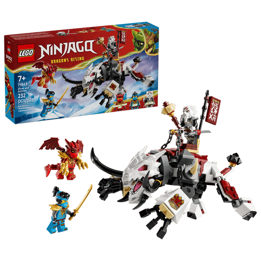 Zilvar and Grimtak the Dragon Beast