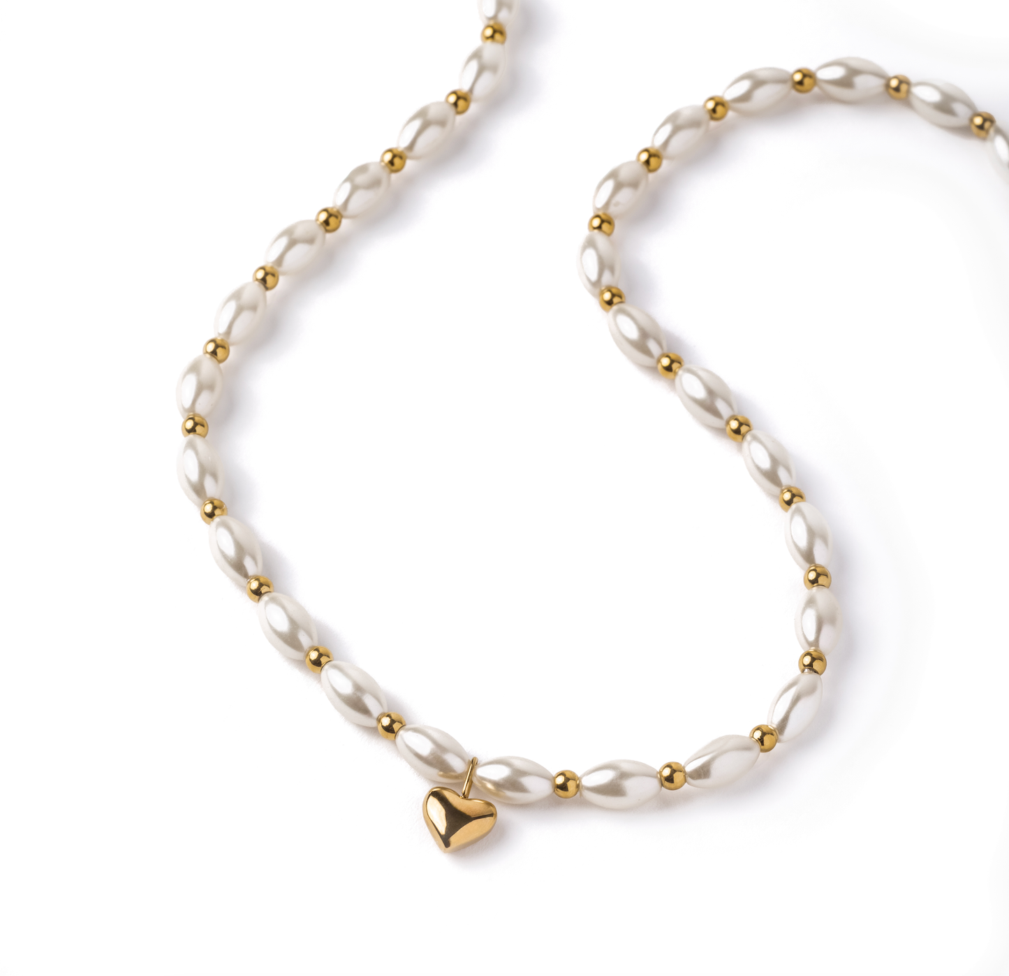 Waterproof White Shell Necklace