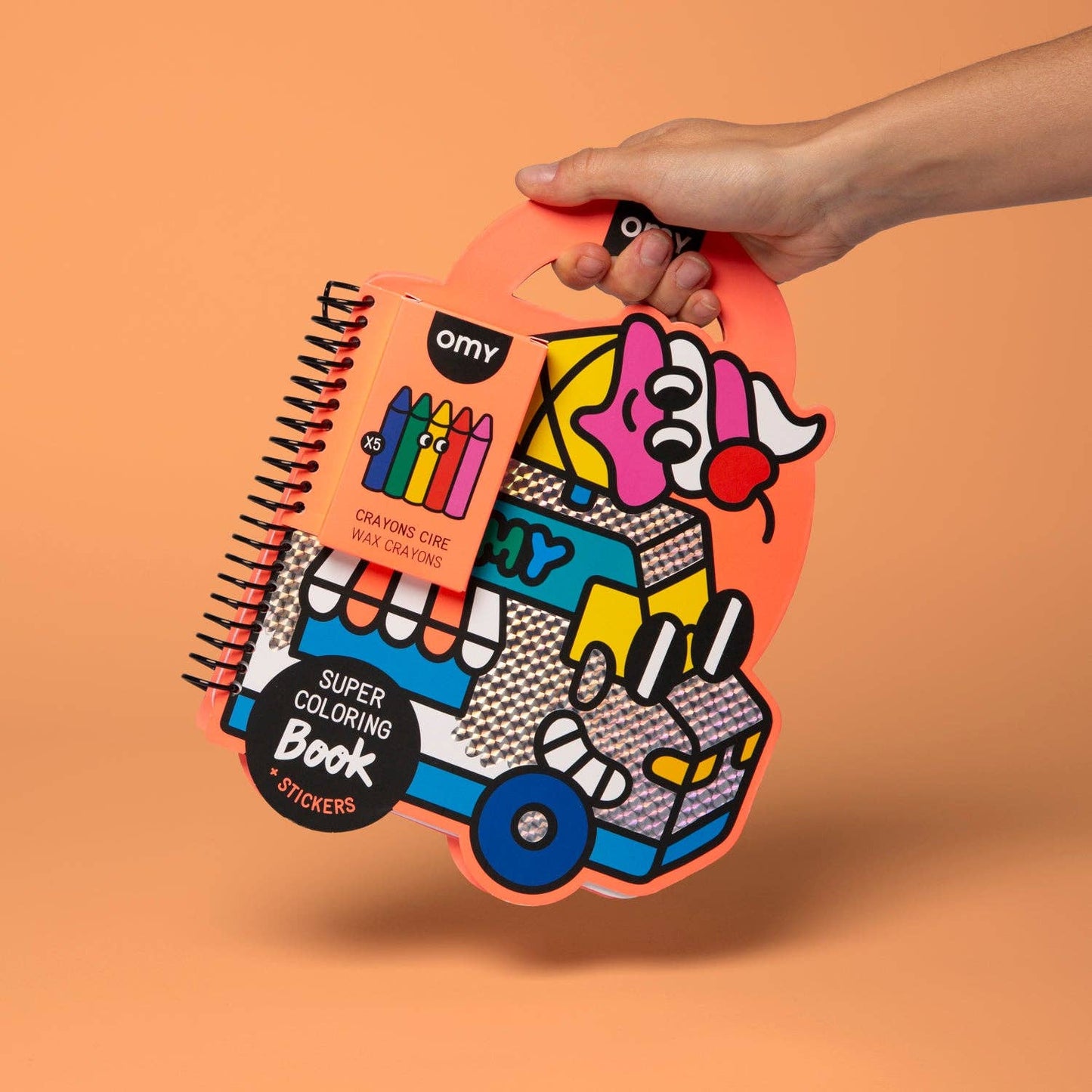 Super Coloring and Sticker Book - Yummy