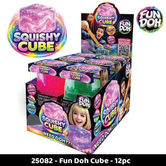 Squish & Squeeze Sparkle Cube