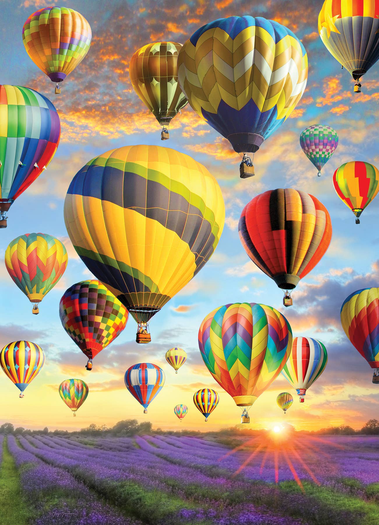 Hot Air Balloons Puzzle