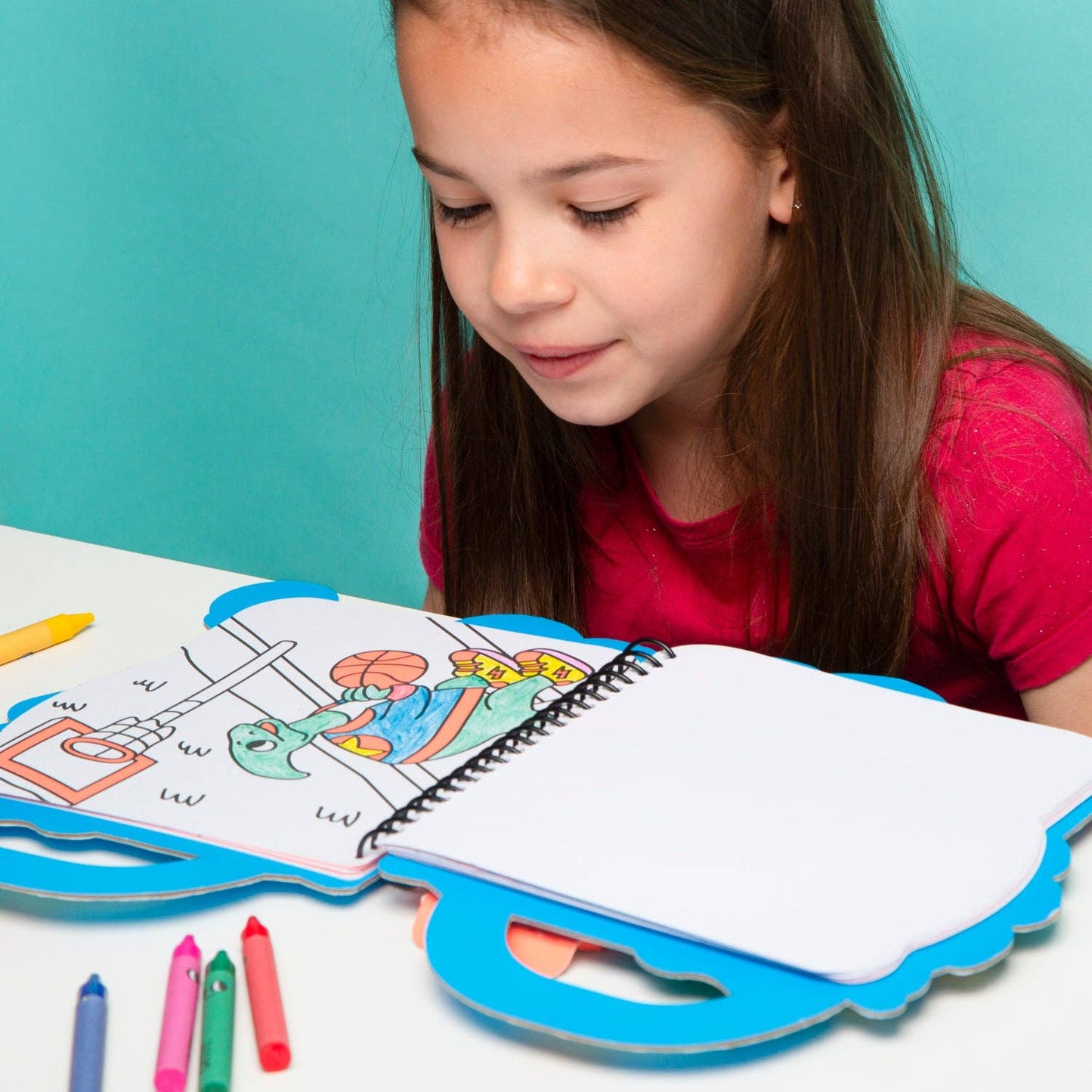 Super Coloring and Sticker Book - Dino