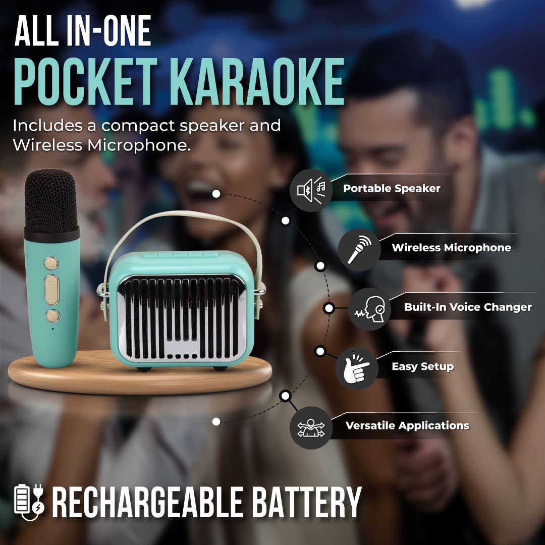 Pocket Karaoke - Teal