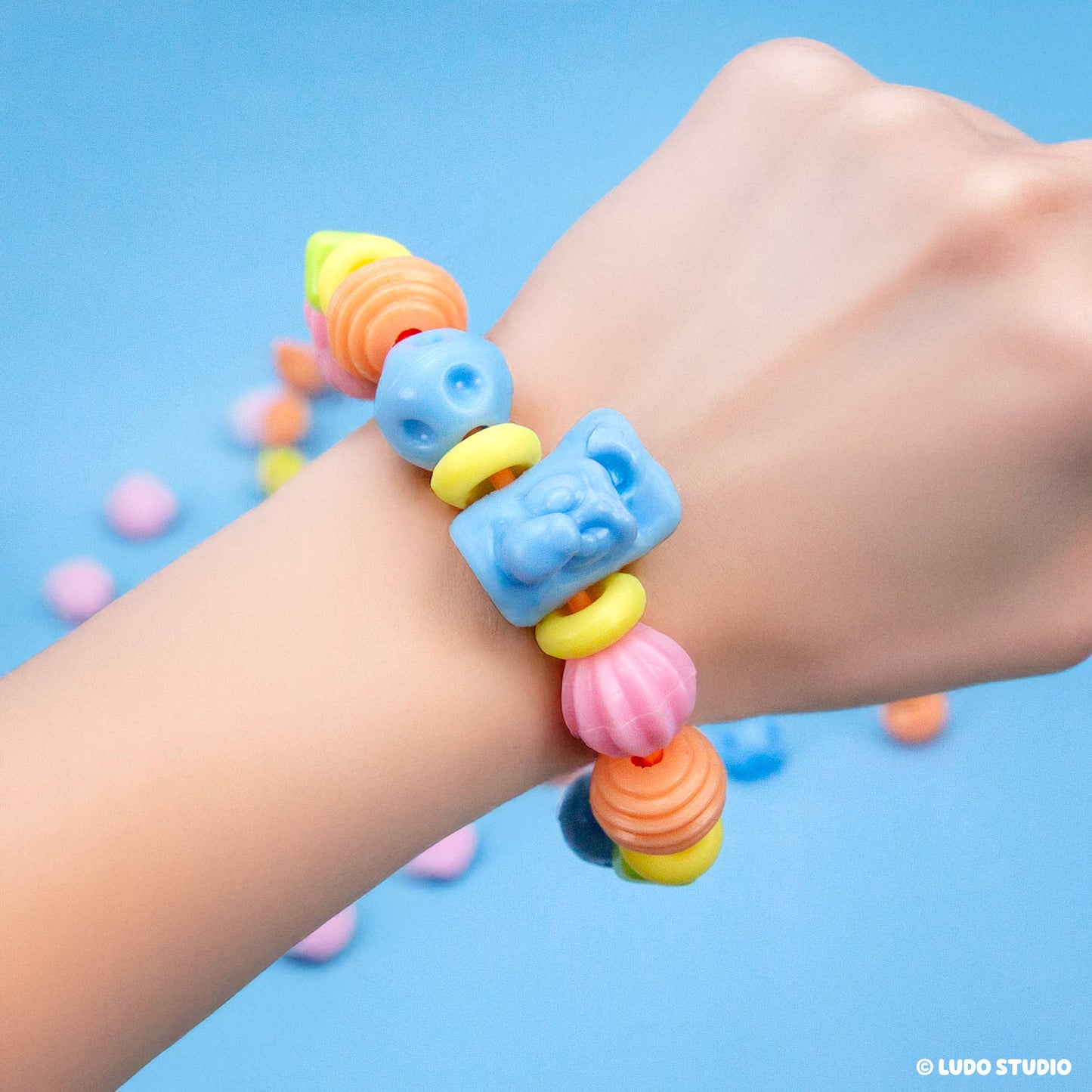 Bluey Squishy Beads