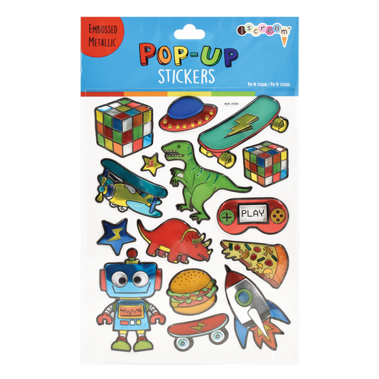 Toys and More Pop-Up Stickers