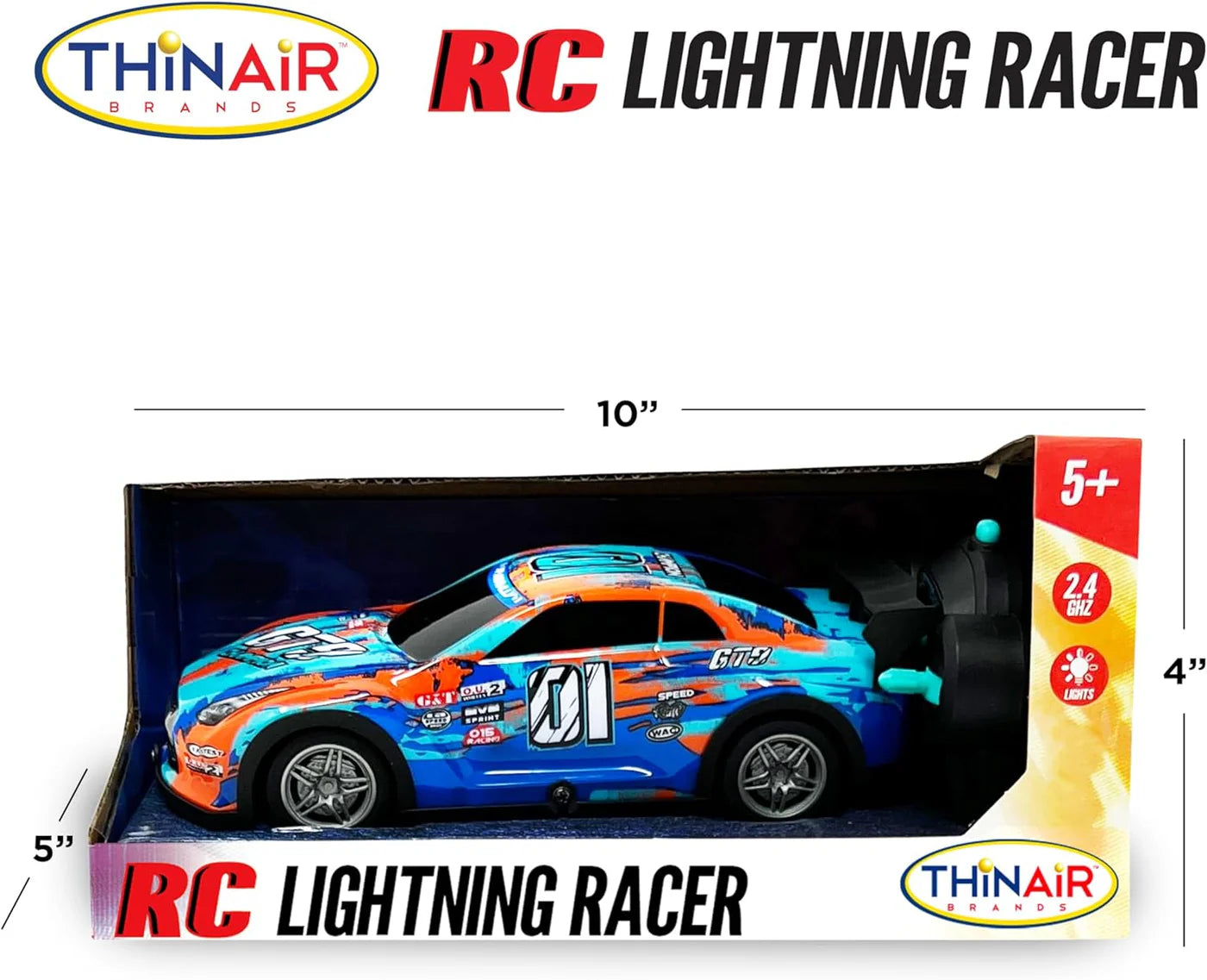 Lightning Racer - Blue & Orange