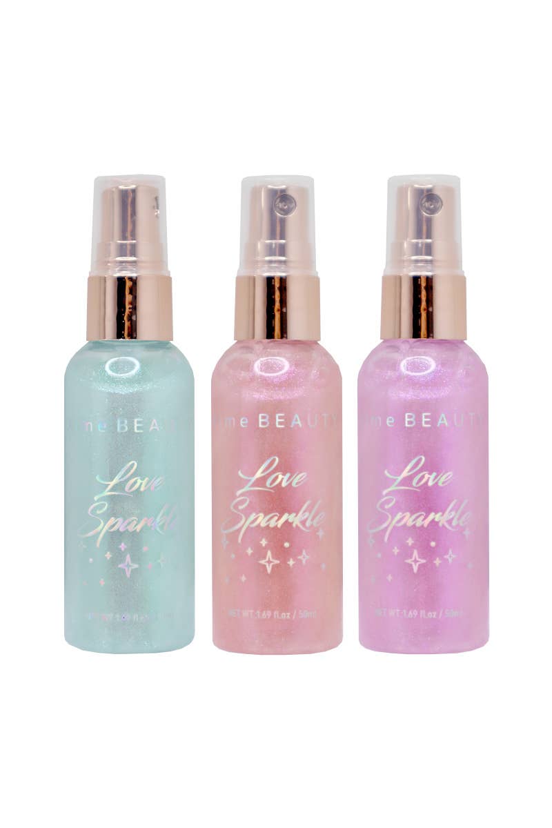 Love Sparkle Body Shimmer Trio Set