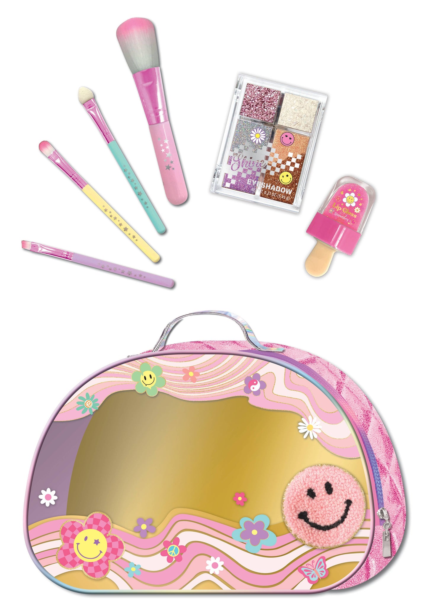 Glamz Beauty Bag - Groovy Flower