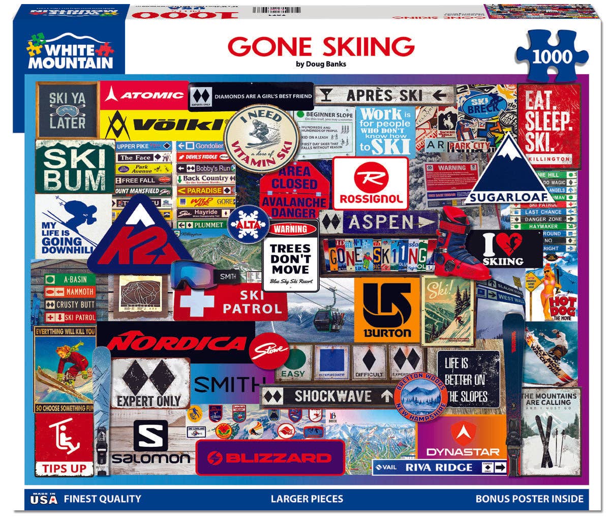 Gone Skiing Puzzle