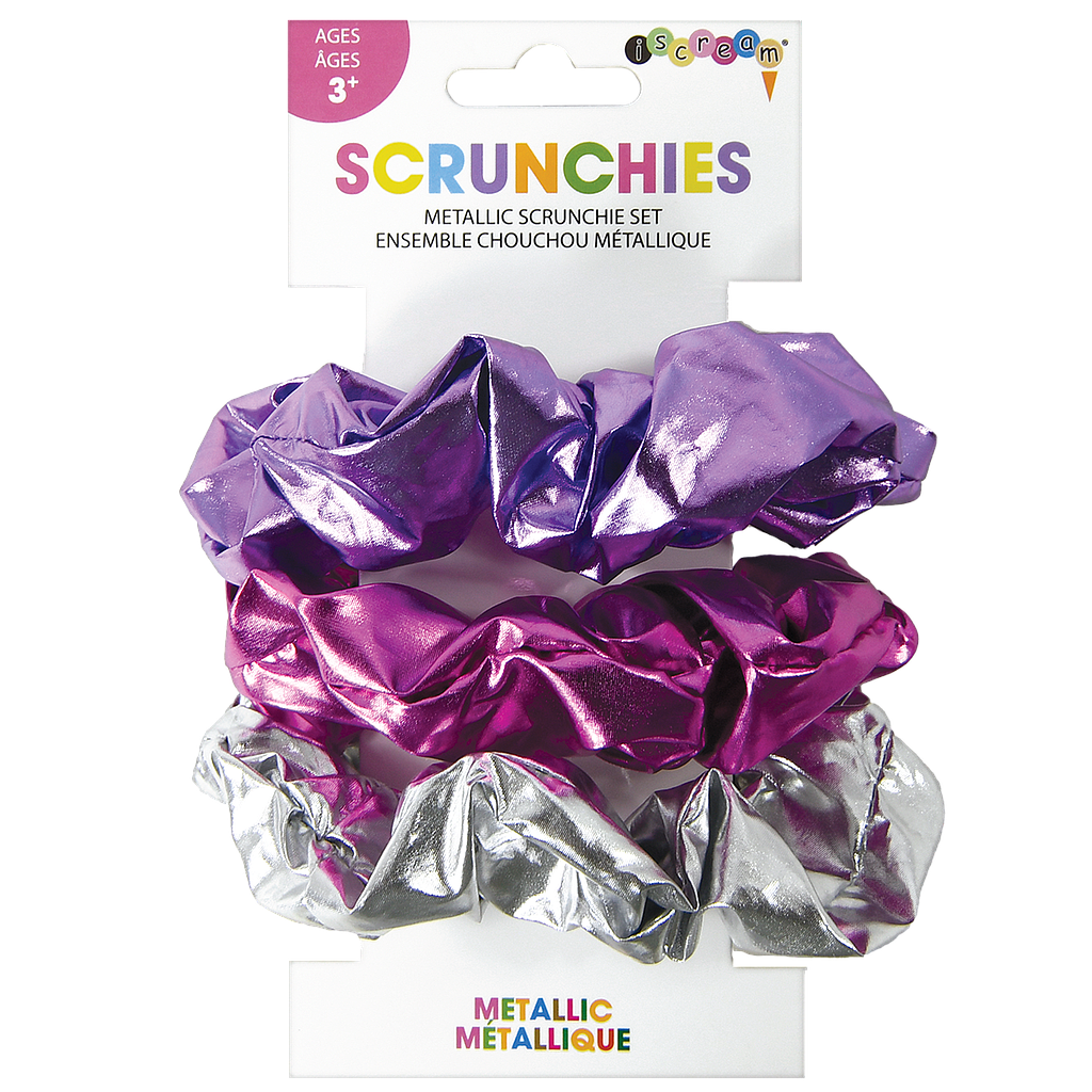 Metallic Scrunchie Set