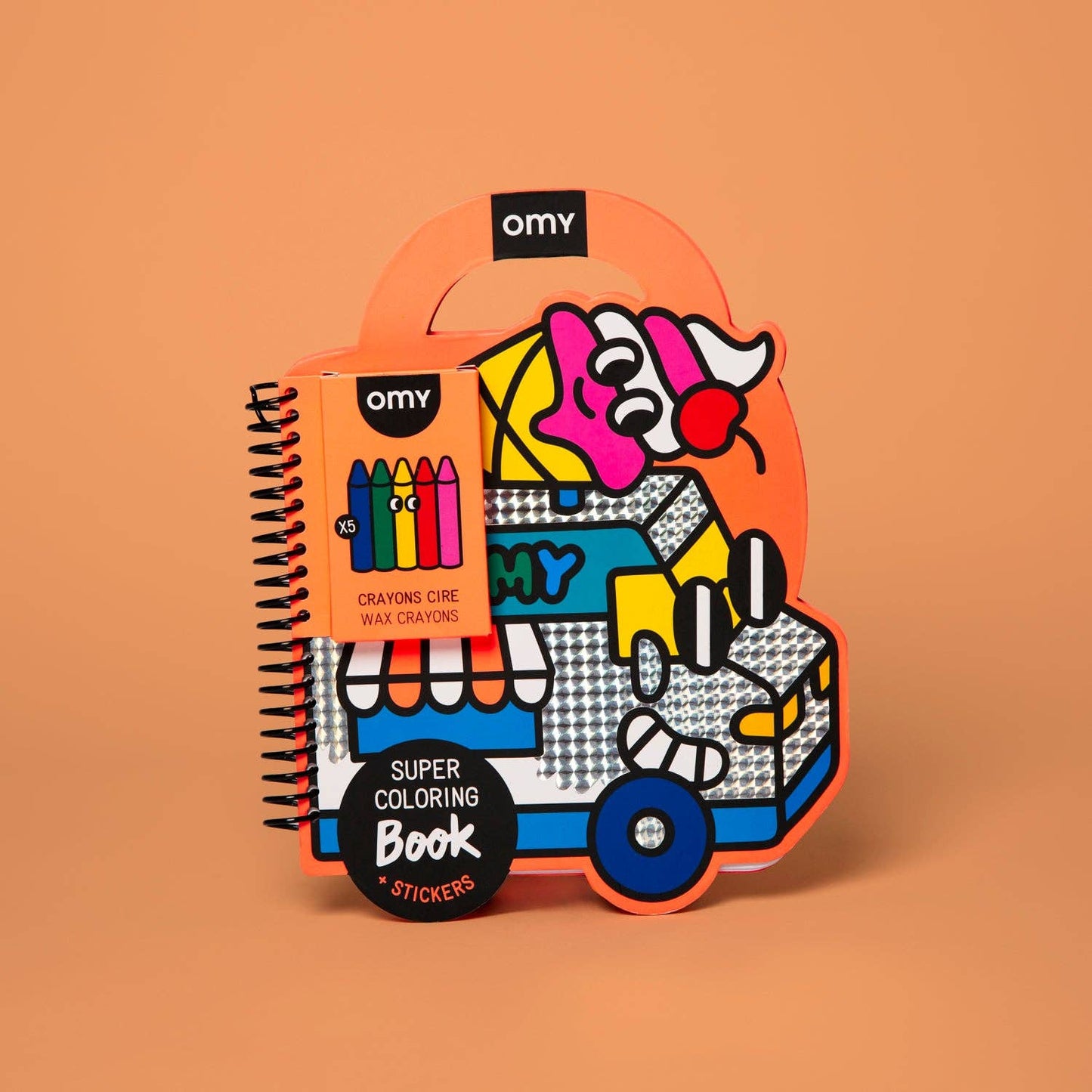 Super Coloring and Sticker Book - Yummy