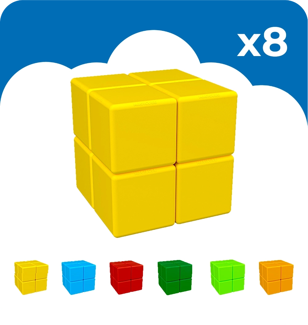 Geomagworld Magicube Crystal 8pc
