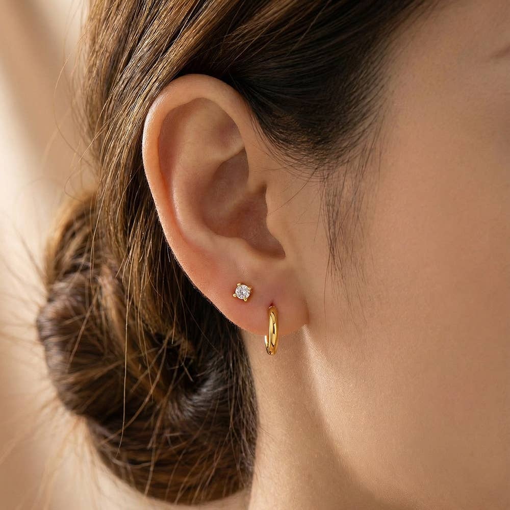 Mini Studs - Silver