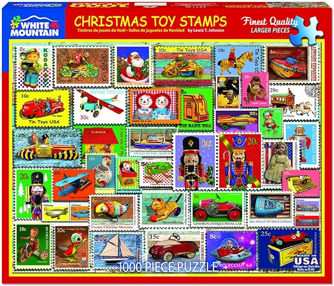 Christmas Toy Stamps Puzzle