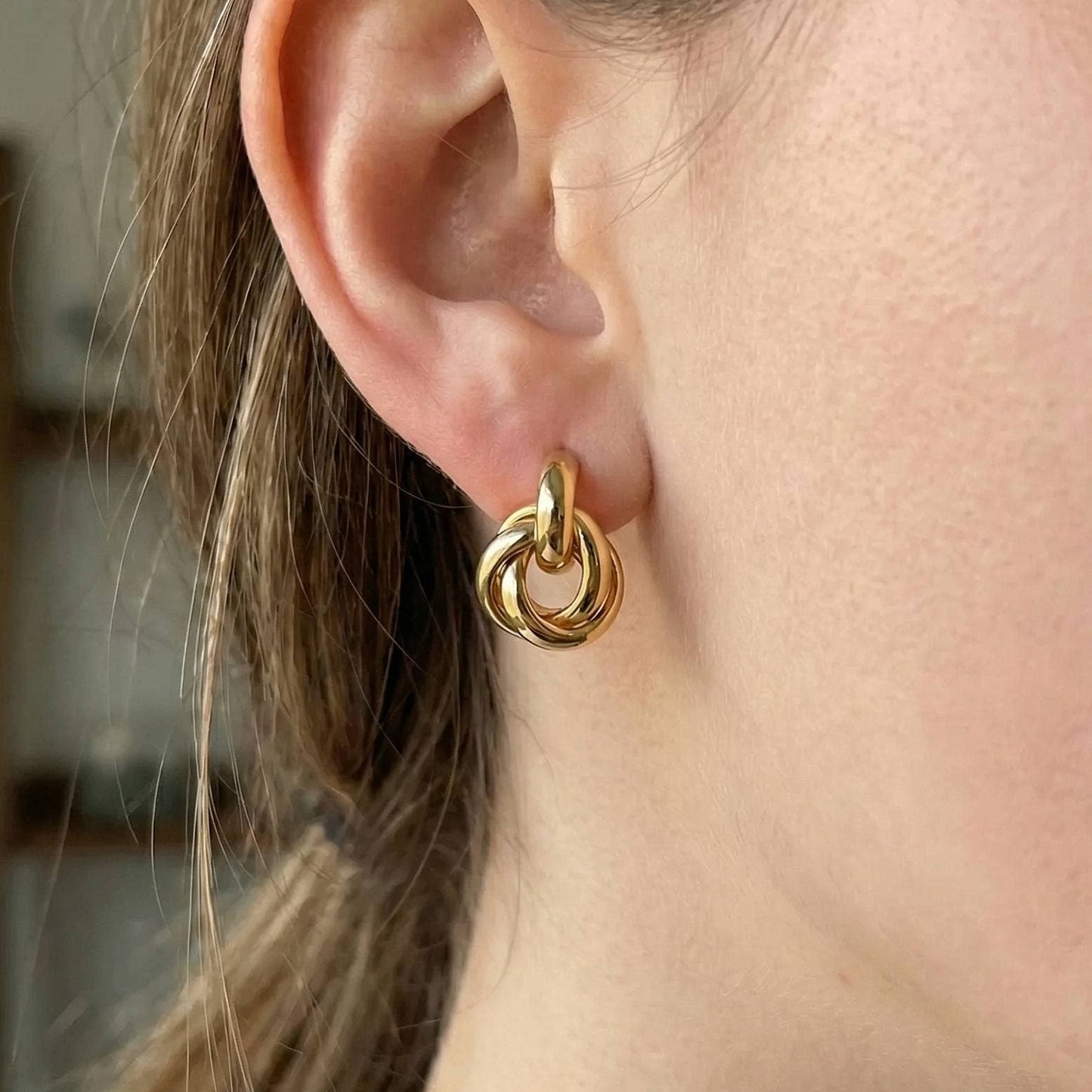 Knot Studs - Silver