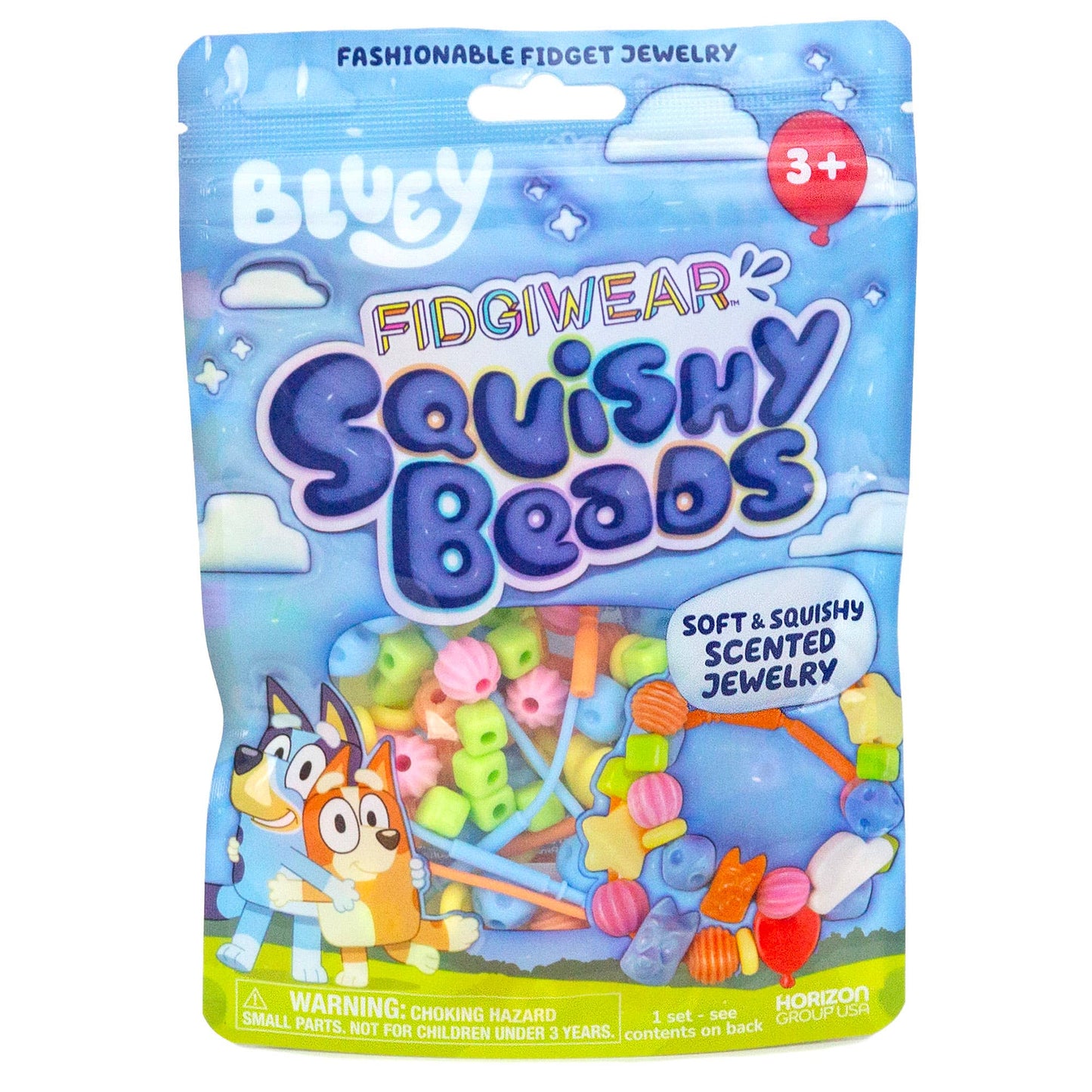 Bluey Squishy Beads