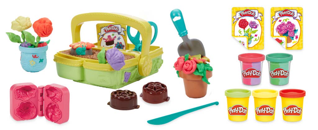 Play-Doh Blooming Flowers