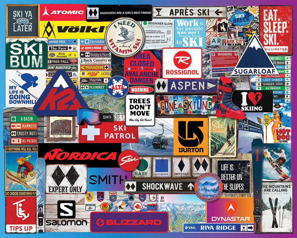 Gone Skiing Puzzle