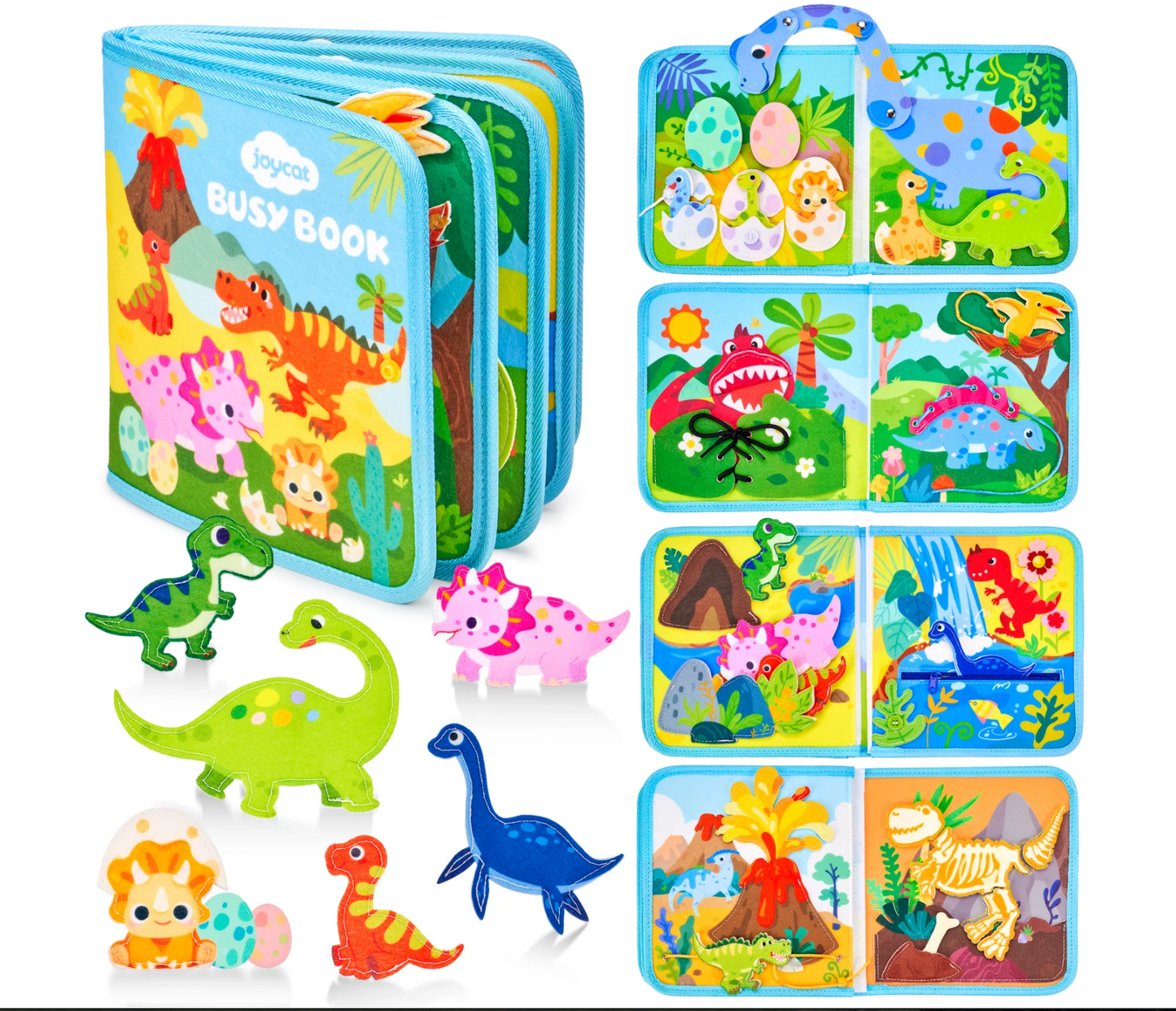 Dinosaur Kids Busy Book