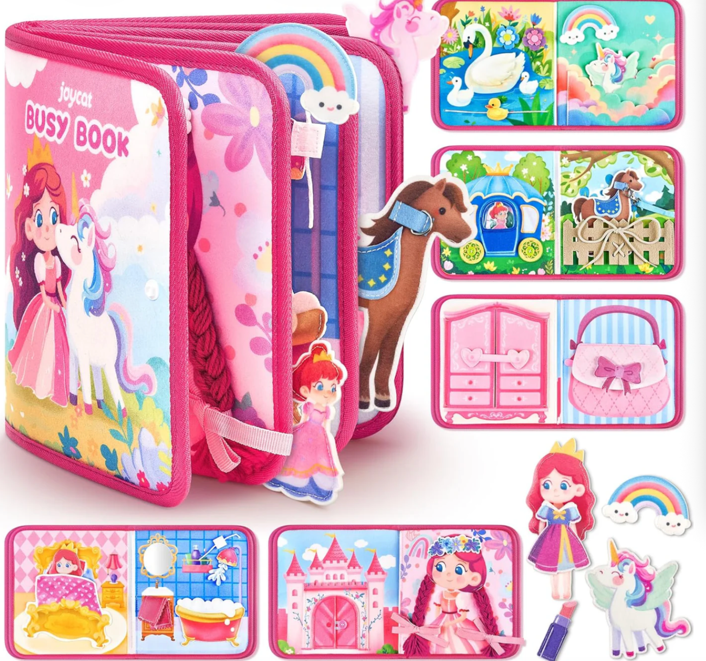 Princess Kids Busy Book