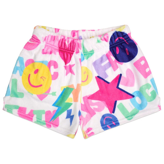 Theme Icons Plush Shorts