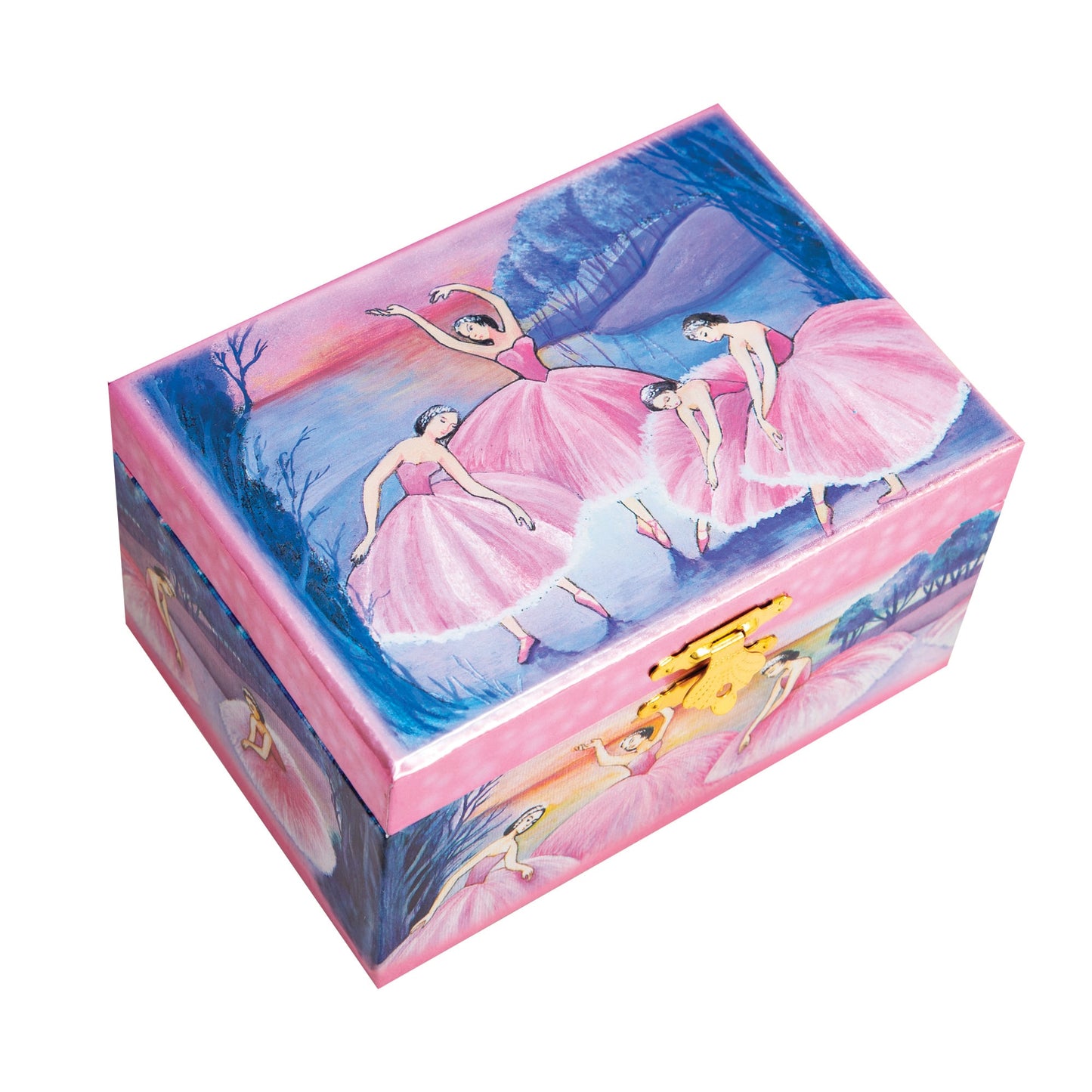 Iridescent Ballerina Jewelry Box