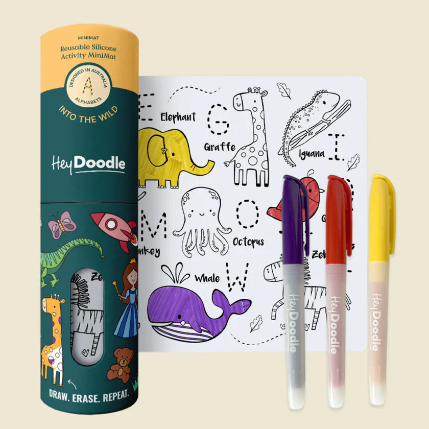 Into The Wild - Mini Coloring & Doodle Mat