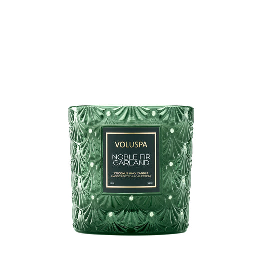 Noble Fir Garland Classic Candle - Luxe