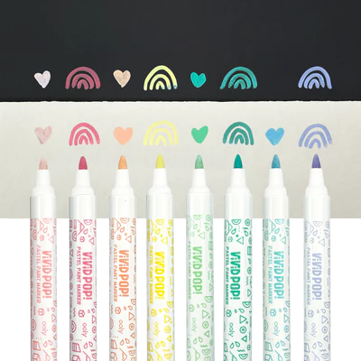Vivid Pop Markers - Pastel