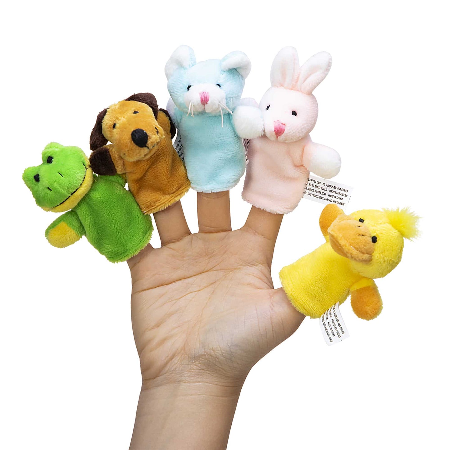 Plush Finger Puppets Assorted