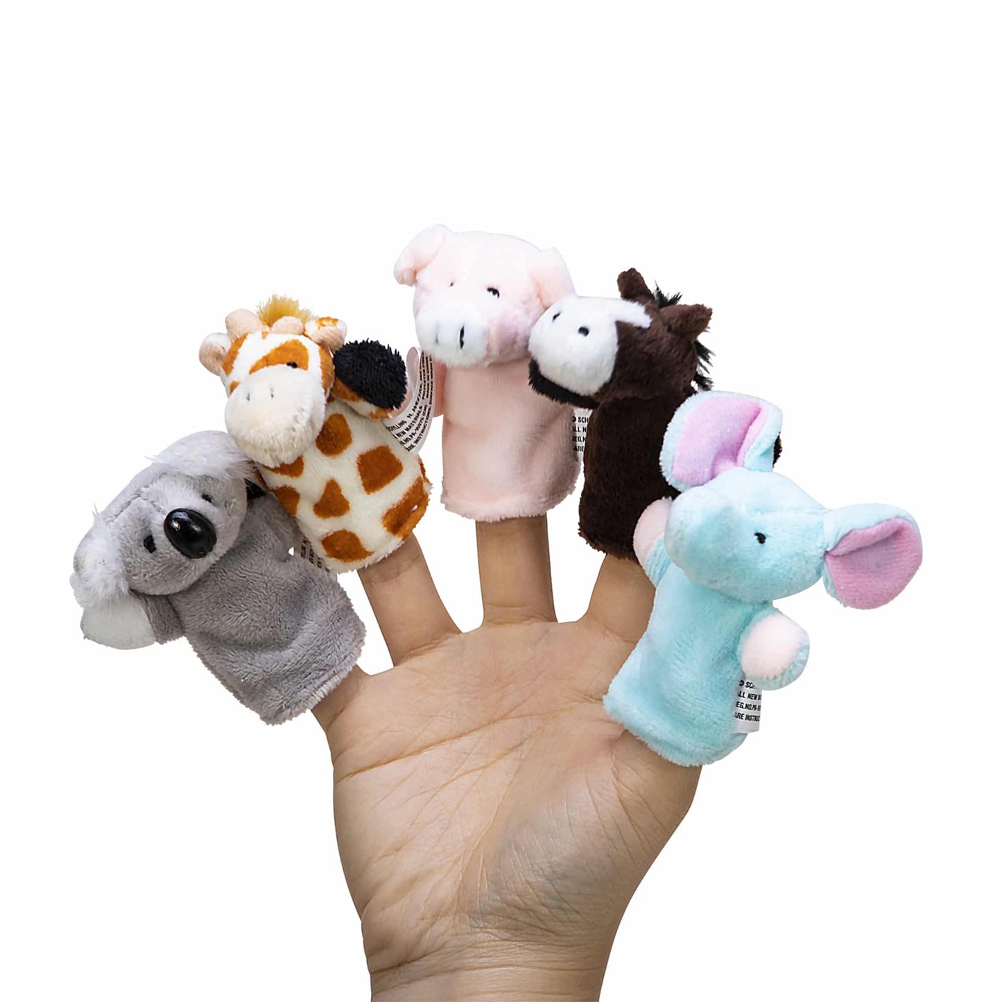 Plush Finger Puppets Assorted