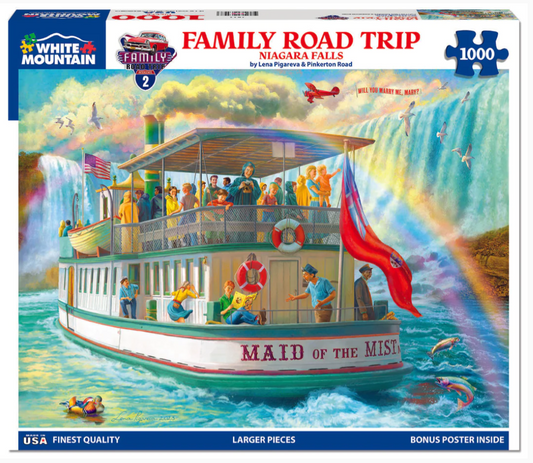 Family Road Trip - Niagara Falls Puzzle