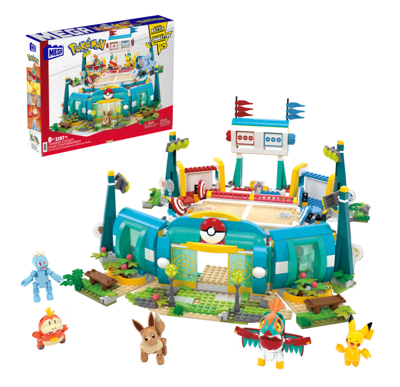 MEGA Pokémon Traning Stadium Building Toy Kit