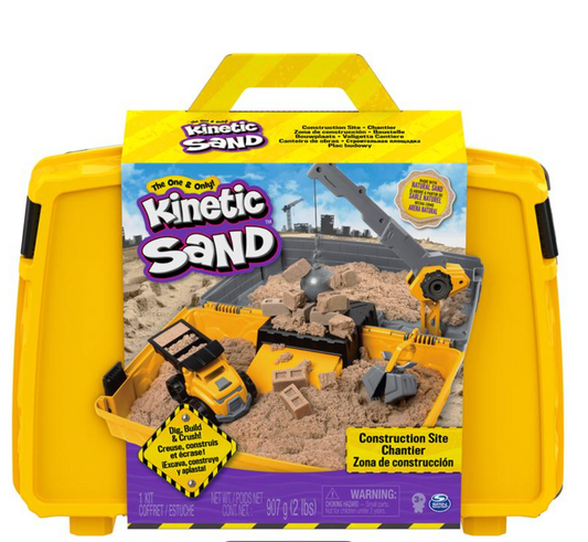 Kinetic Sand Construction Site Playset