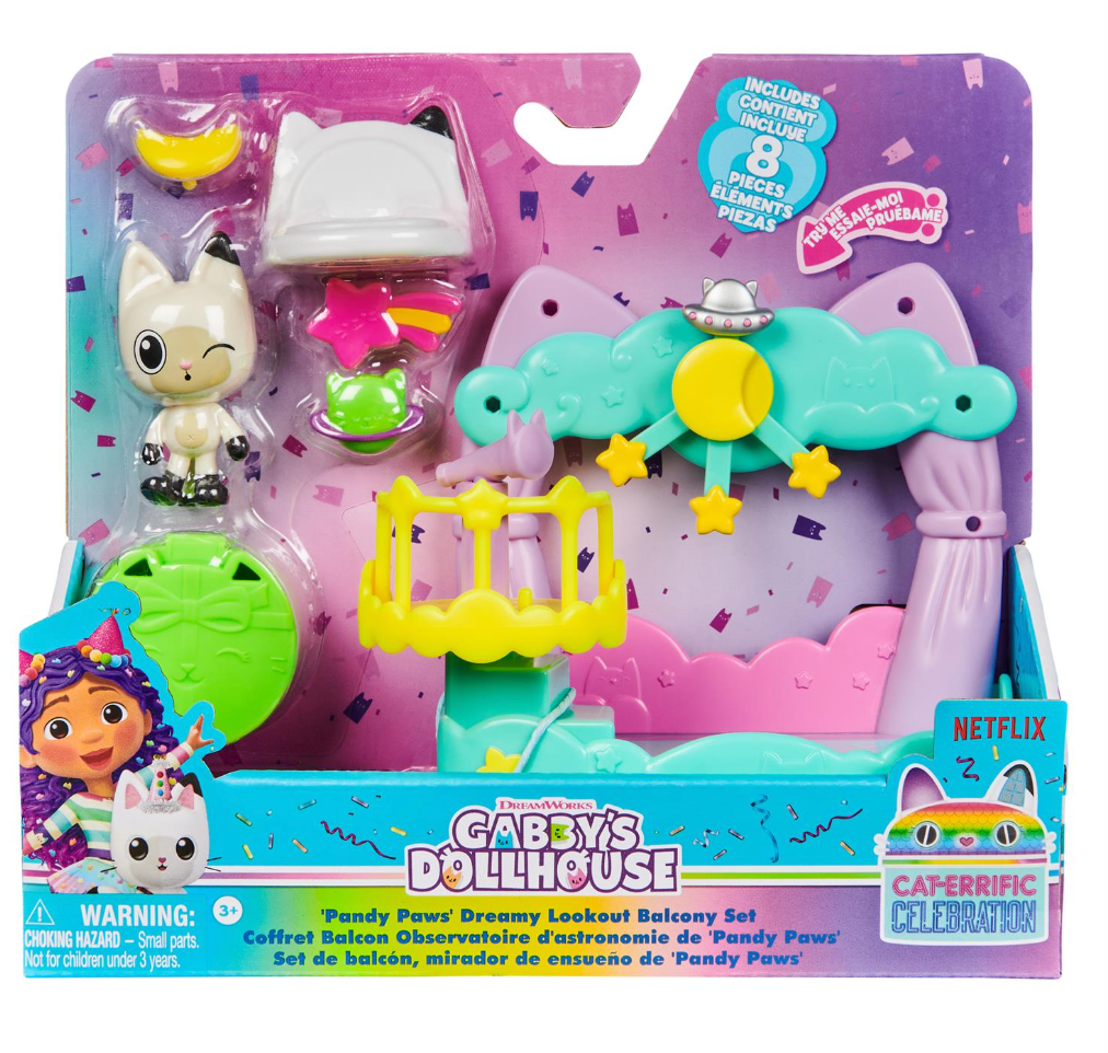 Gabby`s Dollhouse Balcony Playset