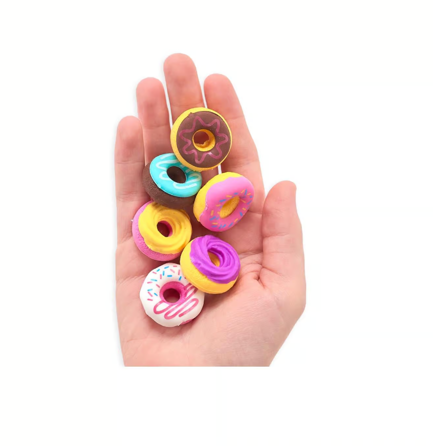 Doughnut Erasers
